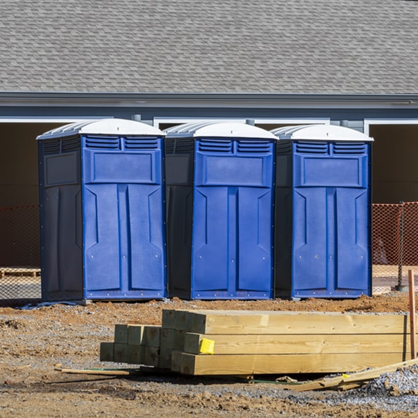 what is the cost difference between standard and deluxe porta potty rentals in Morgantown West Virginia